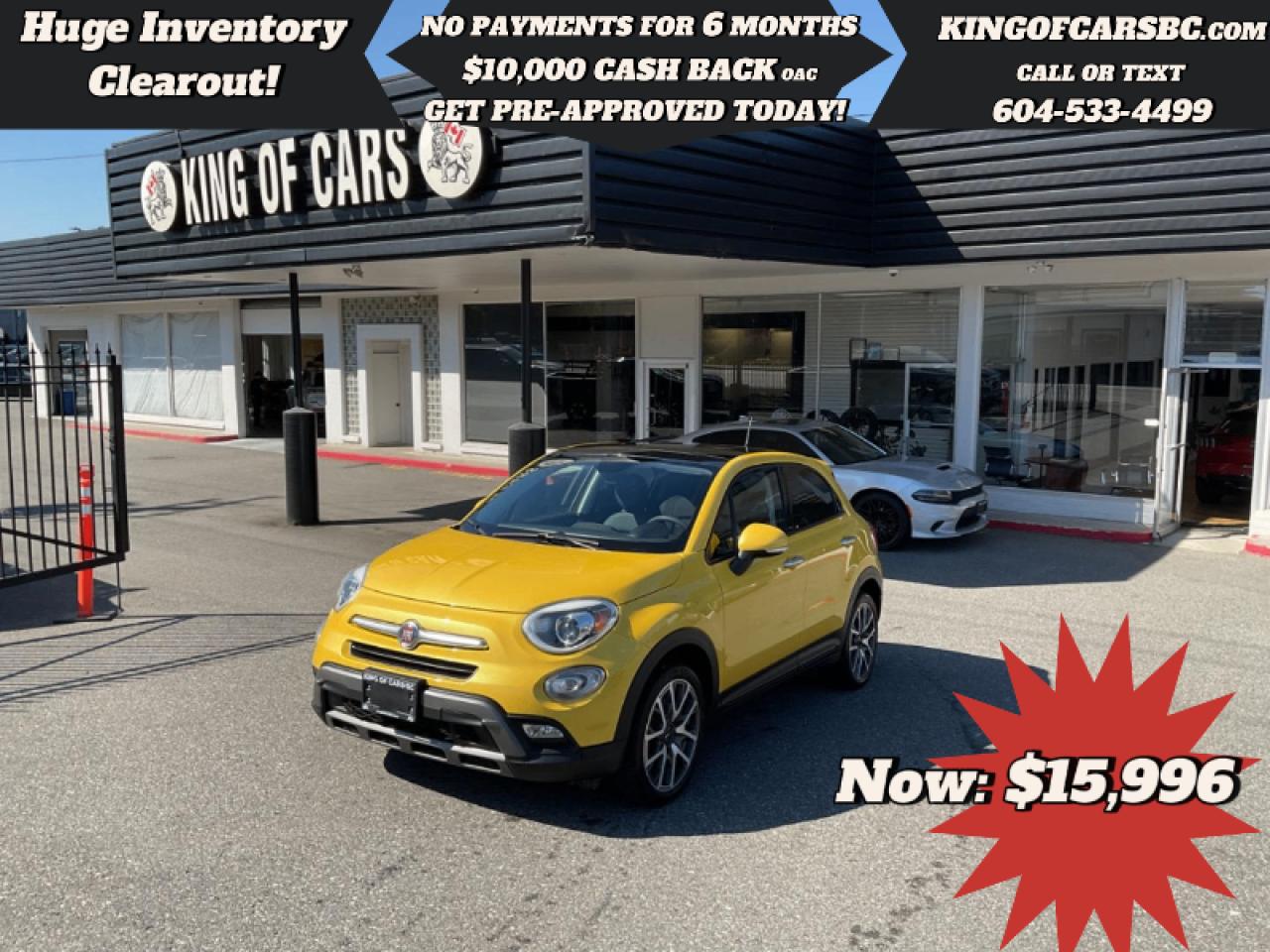 Used 2017 Fiat 500 X Trekking for sale in Langley, BC