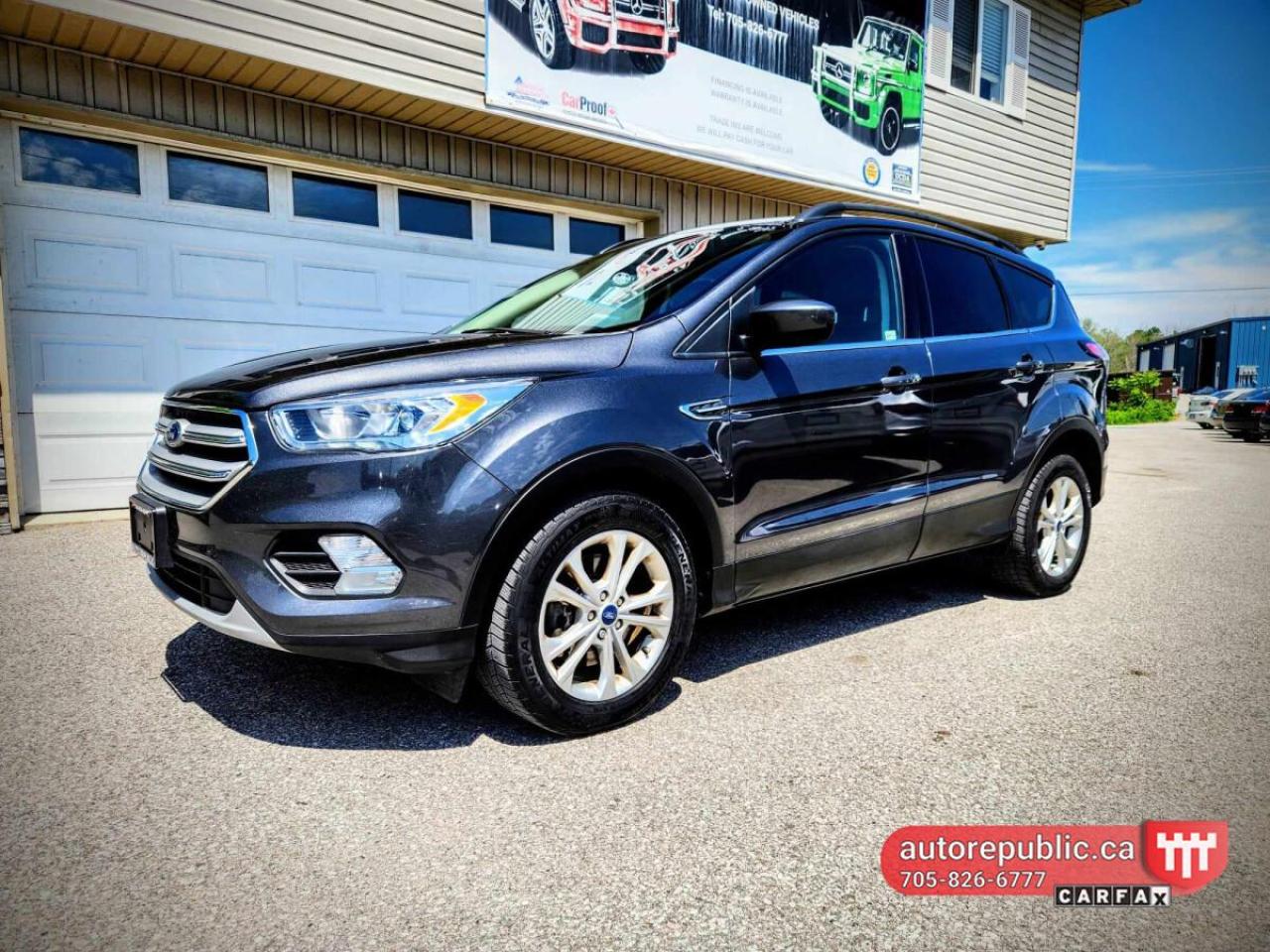 Used 2018 Ford Escape SEL AWD 2.0L Certified Low kms Dealer Maintained N for sale in Orillia, ON