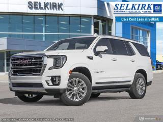 <b>Leather Seats,  Cooled Seats,  Power Liftgate,  Lane Keep Assist,  Remote Start!</b><br> <br> <br> <br>  As capable as it is handsome, this GMC Yukon is the perfect SUV for the modern family. <br> <br>This GMC Yukon is a traditional full-size SUV thats thoroughly modern. With its truck-based body-on-frame platform, its every bit as tough and capable as a full size pickup truck. The handsome exterior and well-appointed interior are what make this SUV a desirable family hauler. This GMC Yukon sits above the competition in tech, features and aesthetics while staying capable and comfortable enough to take the whole family and a camper along for the adventure. <br> <br> This summit white SUV  has an automatic transmission and is powered by a  355HP 5.3L 8 Cylinder Engine.<br> <br> Our Yukons trim level is SLT. Stepping up to this Yukon SLT is a great choice as it comes perfectly paired with style and functionality. It comes loaded with premium features like a cooled leather seats, wireless charging, premium smooth riding suspension, an large 10.2 inch colour touchscreen featuring wireless Apple CarPlay, Android Auto and a Bose premium audio system, unique aluminum wheels, LED headlights and convenient side assist steps. This gorgeous SUV also includes a leather steering wheel, power liftgate, 12-way power front seats with lumbar support, 4G WiFi hotspot, GMC Connected Access, an HD rear view camera, remote engine start, Teen Driver Technology, front pedestrian braking, front and rear parking assist, lane keep assist with lane departure warning, tow/haul mode, trailering equipment, fog lamps and plenty of cargo room! This vehicle has been upgraded with the following features: Leather Seats,  Cooled Seats,  Power Liftgate,  Lane Keep Assist,  Remote Start,  Wireless Charging,  Android Auto. <br><br> <br>To apply right now for financing use this link : <a href=https://www.selkirkchevrolet.com/pre-qualify-for-financing/ target=_blank>https://www.selkirkchevrolet.com/pre-qualify-for-financing/</a><br><br> <br/> Weve discounted this vehicle $3873. See dealer for details. <br> <br>Selkirk Chevrolet Buick GMC Ltd carries an impressive selection of new and pre-owned cars, crossovers and SUVs. No matter what vehicle you might have in mind, weve got the perfect fit for you. If youre looking to lease your next vehicle or finance it, we have competitive specials for you. We also have an extensive collection of quality pre-owned and certified vehicles at affordable prices. Winnipeg GMC, Chevrolet and Buick shoppers can visit us in Selkirk for all their automotive needs today! We are located at 1010 MANITOBA AVE SELKIRK, MB R1A 3T7 or via phone at 204-482-1010.<br> Come by and check out our fleet of 50+ used cars and trucks and 200+ new cars and trucks for sale in Selkirk.  o~o