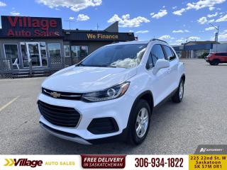<b>Remote Start,  Apple CarPlay,  Android Auto,  Aluminum Wheels,  Steering Wheel Audio Control!</b><br> <br> We sell high quality used cars, trucks, vans, and SUVs in Saskatoon and surrounding area.<br> <br>   Confidently cover a lot of ground in this compact SUV thatll help take you anywhere you want to go. This  2019 Chevrolet Trax is for sale today. <br> <br>The Chevy Trax is a small SUV thats larger than life. This Trax brings good looks and street smarts together in a vehicle built for active city life. Athletic and contemporary styling helps you make an entrance wherever you go and its comfortable interior takes the edge off the daily commute by adding a little more fun to every trip. This  SUV has 158,852 kms. Its  white in colour  . It has a 6 speed automatic transmission and is powered by a  138HP 1.4L 4 Cylinder Engine.  <br> <br> Our Traxs trim level is LT. Upgrading to this Trax LT is a great choice as it comes very well equipped with signature LED accents lights, a remote engine start, air conditioning, cruise control, aluminum wheels, a color touchscreen featuring Apple CarPlay and Android Auto, 4G WiFi capability, StabiliTrak electronic stability control, power adjustable side mirrors, a 60/40 split folding rear bench seat, Chevrolet Connected Access, flat folding front passenger seat, a rear view camera, remote keyless entry and steering wheel mounted audio controls. This vehicle has been upgraded with the following features: Remote Start,  Apple Carplay,  Android Auto,  Aluminum Wheels,  Steering Wheel Audio Control,  4g Wifi,  Remote Keyless Entry. <br> <br>To apply right now for financing use this link : <a href=https://www.villageauto.ca/car-loan/ target=_blank>https://www.villageauto.ca/car-loan/</a><br><br> <br/><br> Buy this vehicle now for the lowest bi-weekly payment of <b>$114.43</b> with $0 down for 84 months @ 5.99% APR O.A.C. ( Plus applicable taxes -  Plus applicable fees   ).  See dealer for details. <br> <br><br> Village Auto Sales has been a trusted name in the Automotive industry for over 40 years. We have built our reputation on trust and quality service. With long standing relationships with our customers, you can trust us for advice and assistance on all your motoring needs. </br>

<br> With our Credit Repair program, and over 250 well-priced vehicles in stock, youll drive home happy, and thats a promise. We are driven to ensure the best in customer satisfaction and look forward working with you. </br> o~o