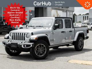 Only 10,553 Kms! This Jeep Gladiator delivers a Regular Unleaded V-6 3.6 L/220 engine powering this Automatic transmission. Transmission: 8-Speed Automatic. Wheels: 18 Multi-Spoke Dark Grey Alloys. Clean CARFAX! Our advertised prices are for consumers (i.e. end users) only. Not a former rental.  This Jeep Gladiator Comes Equipped with These Options3.6L Pentastar VVT V6 engine with Stop/StartMopar Spray--in bedlinerParkView Rear Back--Up CameraHill Start AssistCruise ControlClass II hitch receiverOff--Road Information PagesUconnect 4C NAV with 8.4--inch displayNavigation  Cloth bucket seats with Overland logo, Black Freedom Top 3--piece modular hardtop, Fog lamps, Power heated exterior mirrors, Power tailgate lock, Push--button start, Remote proximity keyless entry, Am/Fm/SiriusXM satellite radio ready, Bluetooth, 2 USB Ports, Alpine premium audio system, Google Android Auto/Apple CarPlay capable, Hands--free phone communication, 7--inch in--cluster colour display, Tilt/telescoping steering column, Air conditioning with automatic temperature control, Speed--sensitive power locks, Power windows with front 1--touch down, Rear 60/40 split--folding bench seat,Behind the seat storage bin.  Dont miss out on this one!  Please note the window sticker features options the car had when new -- some modifications may have been made since then. Please confirm all options and features with your CarHub Product Advisor.  This vehicle does not include a soft top
 

Drive Happy with CarHub
*** All-inclusive, upfront prices -- no haggling, negotiations, pressure, or games

 

*** Purchase or lease a vehicle and receive a $1000 CarHub Rewards card for service.

 

*** 3 day CarHub Exchange program available on most used vehicles. Details: www.northyorkchrysler.ca/exchange-program/

 

*** 36 day CarHub Warranty on mechanical and safety issues and a complete car history report

 

*** Purchase this vehicle fully online on CarHub websites

 

 

Transparency Statement
Online prices and payments are for finance purchases -- please note there is a $750 finance/lease fee. Cash purchases for used vehicles have a $2,200 surcharge (the finance price + $2,200), however cash purchases for new vehicles only have tax and licensing extra -- no surcharge. NEW vehicles priced at over $100,000 including add-ons or accessories are subject to the additional federal luxury tax. While every effort is taken to avoid errors, technical or human error can occur, so please confirm vehicle features, options, materials, and other specs with your CarHub representative. This can easily be done by calling us or by visiting us at the dealership. CarHub used vehicles come standard with 1 key. If we receive more than one key from the previous owner, we include them with the vehicle. Additional keys may be purchased at the time of sale. Ask your Product Advisor for more details. Payments are only estimates derived from a standard term/rate on approved credit. Terms, rates and payments may vary. Prices, rates and payments are subject to change without notice. Please see our website for more details.
 