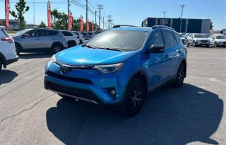 Used 2018 Toyota RAV4 Hybrid SE AWD, Leather, Nav, Sunroof, Heated Seats, Bluetooth, Rear Camera, Power Seat, and more! for sale in Guelph, ON
