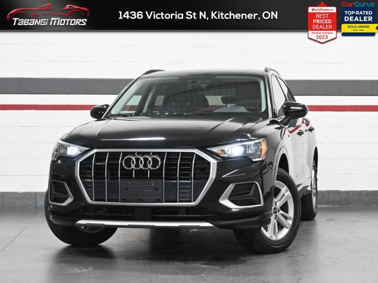 Used 2021 Audi Q3 No Accident Panoramic Roof Carplay for sale in Mississauga, ON