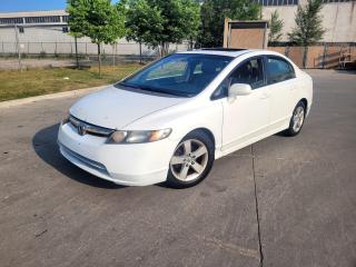 Used 2008 Honda Civic EX-L, Auto, 4 door, Leather Sunroof, Warranty avai for sale in Toronto, ON