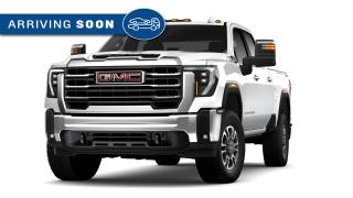 New 2024 GMC Sierra 2500 HD SLT DURAMAX 6.6L V8 WITH REMOTE START/ENTRY, HEATED SEATS, VENTILATED FRONT SEATS, HEATED STEERING WHEEL & MULTI-PRO TAILGATE for sale in Carleton Place, ON