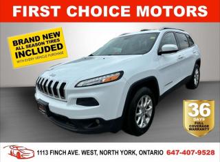 Used 2014 Jeep Cherokee 4WD ~AUTOMATIC, FULLY CERTIFIED WITH WARRANTY!!!!~ for sale in North York, ON