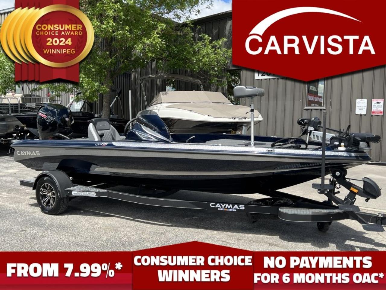 Used 2022 Caymas Boats CX18SS Pro 150HP ProXS W/Trailer - 71 HOURS- for sale in Winnipeg, MB