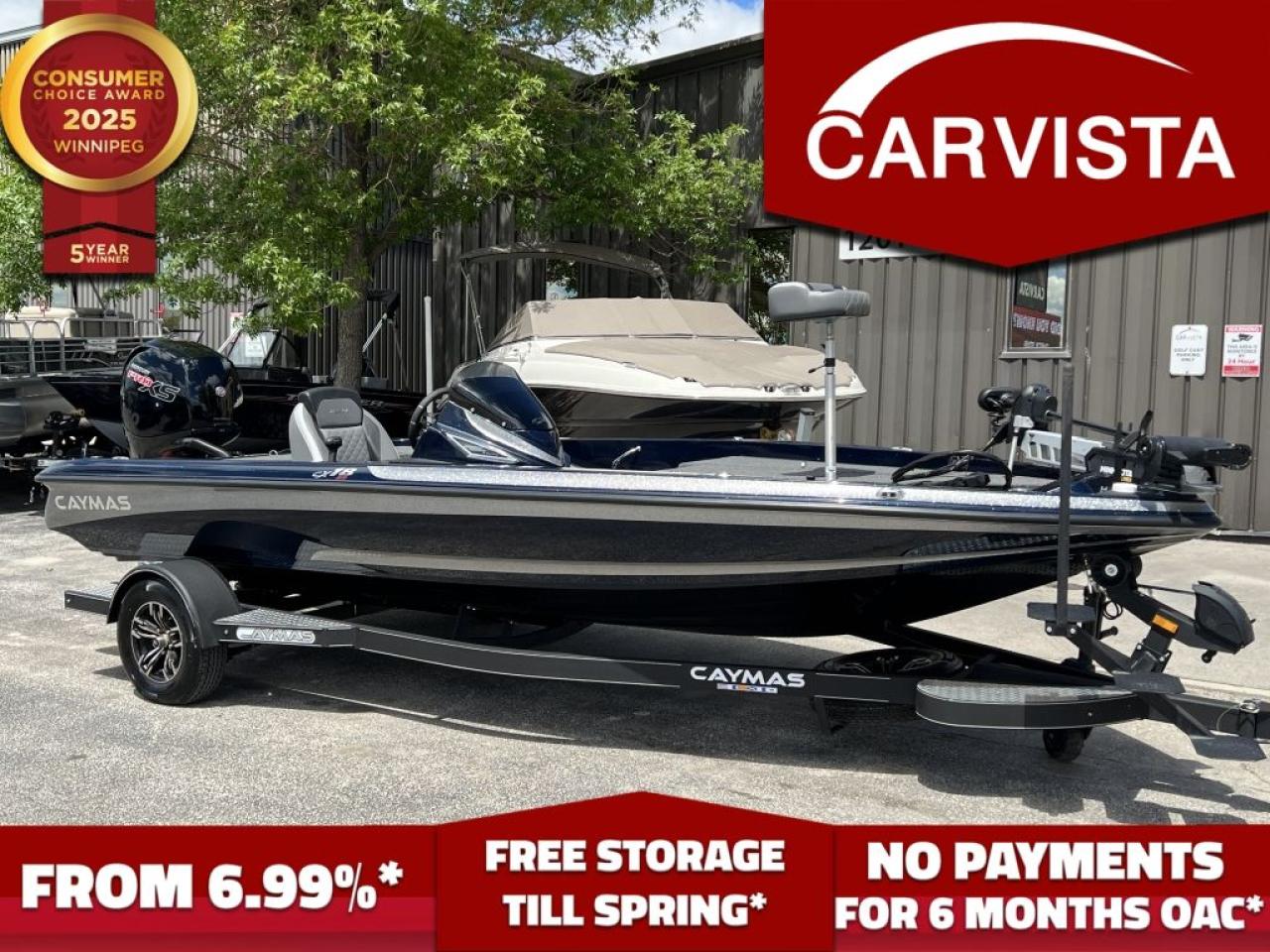 Used 2022 Caymas Boats CX18SS Pro 150HP ProXS W/Trailer - 71 HOURS- for sale in Winnipeg, MB