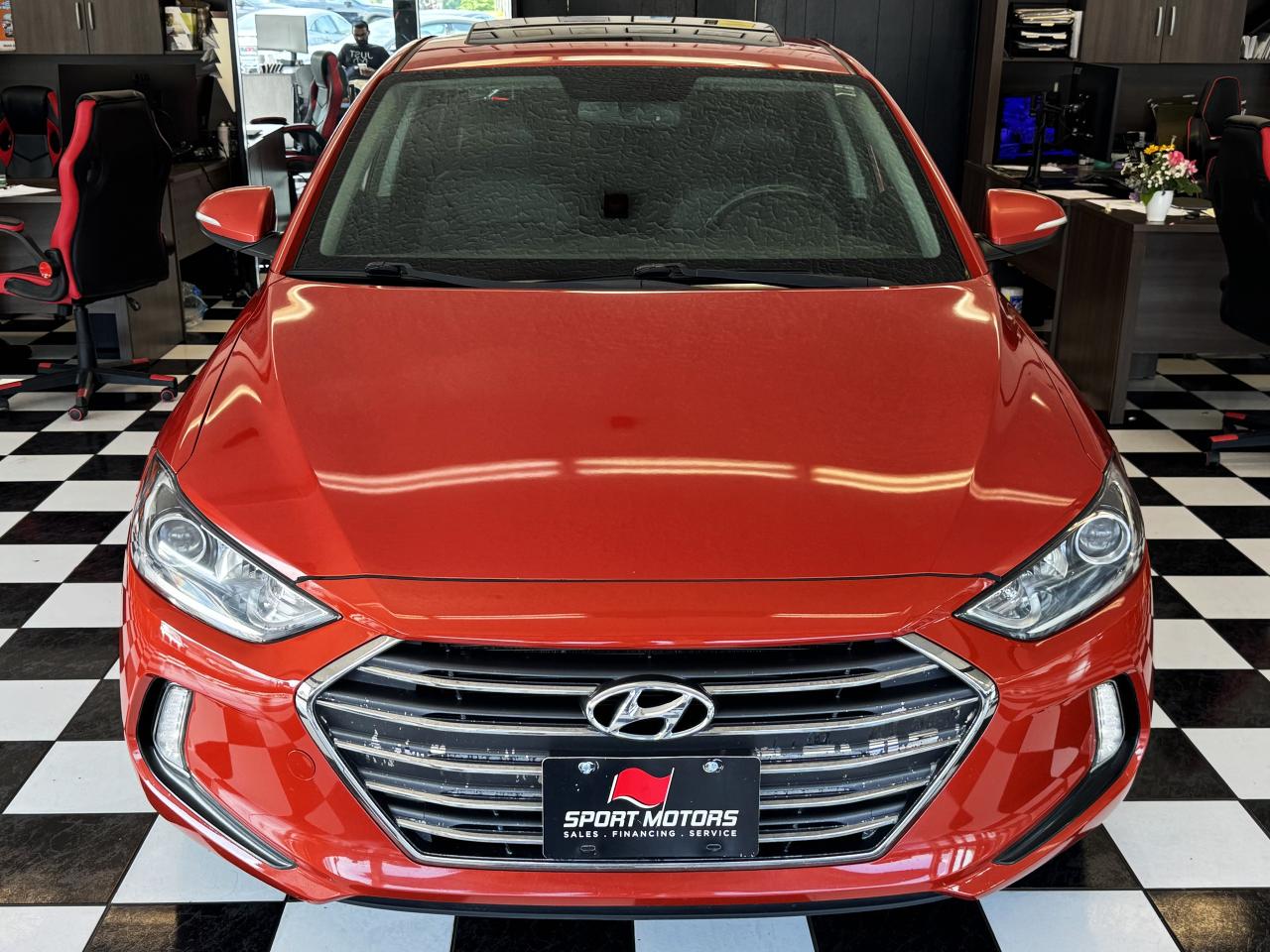 2017 Hyundai Elantra Limited+New Tires+Brakes+Roof+Camera+HeatedLeather - Photo #7