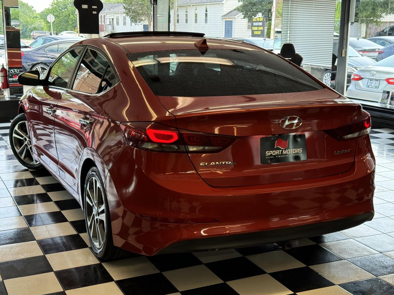 2017 Hyundai Elantra Limited+New Tires+Brakes+Roof+Camera+HeatedLeather - Photo #13