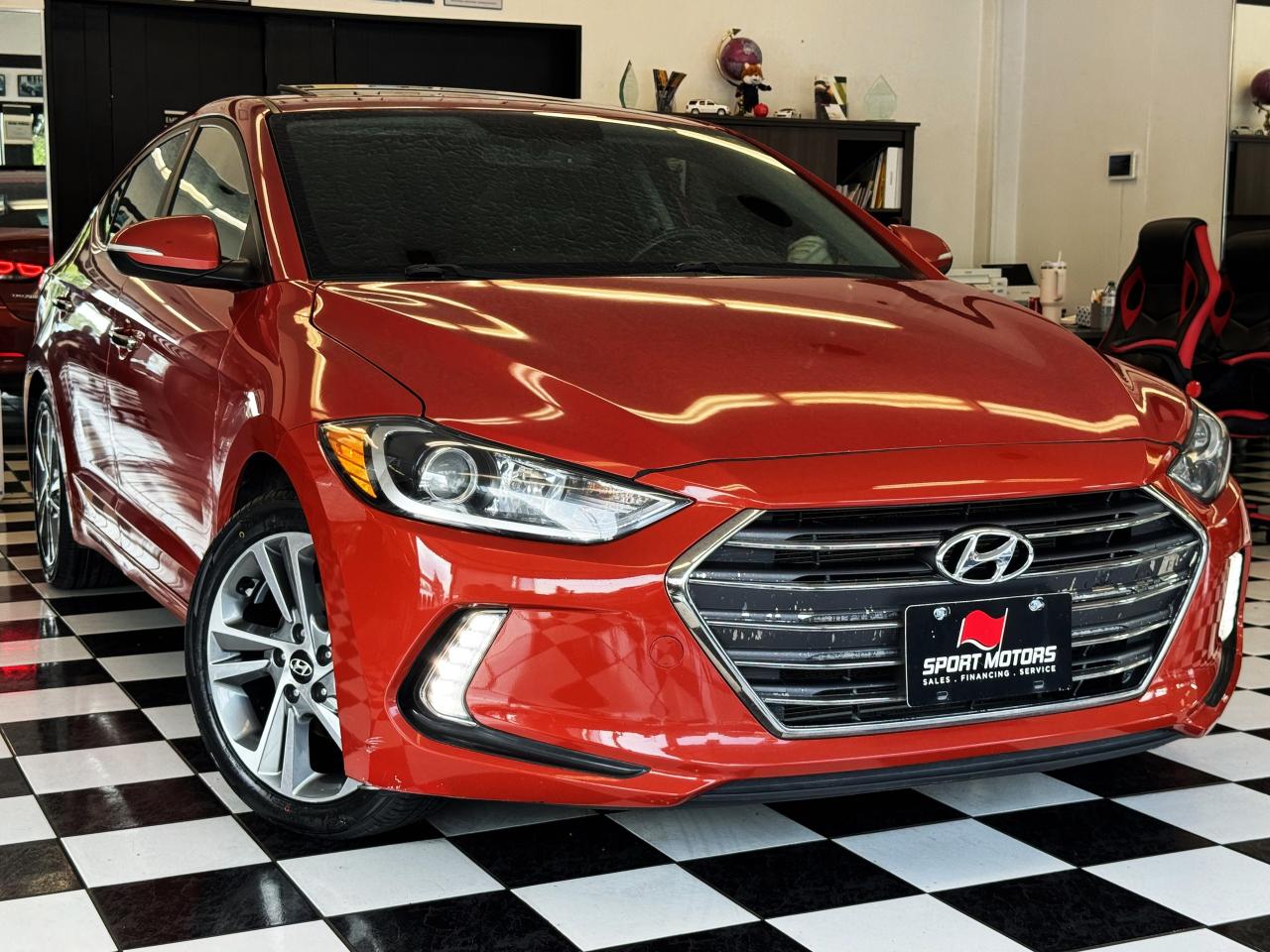 2017 Hyundai Elantra Limited+New Tires+Brakes+Roof+Camera+HeatedLeather - Photo #14