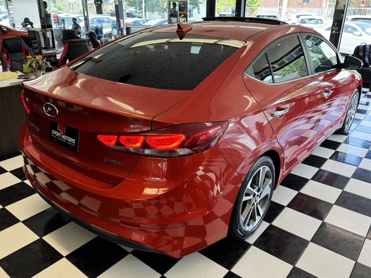 2017 Hyundai Elantra Limited+New Tires+Brakes+Roof+Camera+HeatedLeather - Photo #5