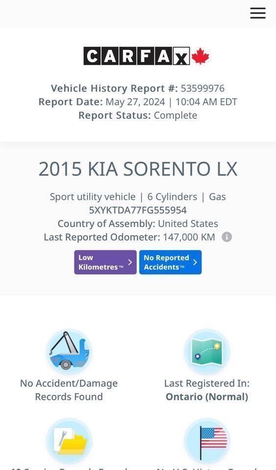 2015 Kia Sorento 7 Seater - Safety Included - Photo #7