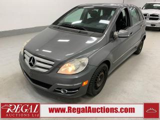 Used 2010 Mercedes-Benz B-Class B200T for sale in Calgary, AB