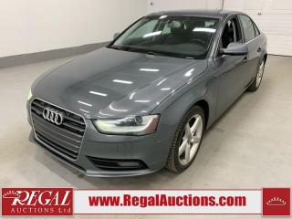 Used 2013 Audi A4 PREMIUM PLUS for sale in Calgary, AB