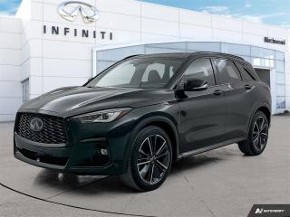 Used 2023 Infiniti QX50 SPORT Accident Free | One Owner Lease Return for sale in Winnipeg, MB