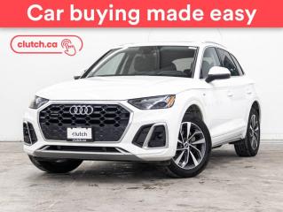 Used 2021 Audi Q5 Progressiv AWD w/ Apple CarPlay & Android Auto, Power Panoramic Sunroof, Heated Front Seats for sale in Toronto, ON