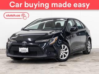 Used 2020 Toyota Corolla LE w/ Apple CarPlay, Dynamic Radar Cruise Control, Heated Front Seats for sale in Toronto, ON