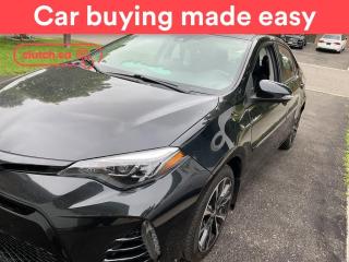 Used 2017 Toyota Corolla SE w/ XSE Upgrade Pkg w/ Heated Front Seats, Dynamic Radar Cruise Control, Power Driver's Seat for sale in Toronto, ON
