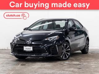 Used 2017 Toyota Corolla SE w/ XSE Upgrade Pkg w/ Heated Front Seats, Dynamic Radar Cruise Control, Power Driver's Seat for sale in Toronto, ON