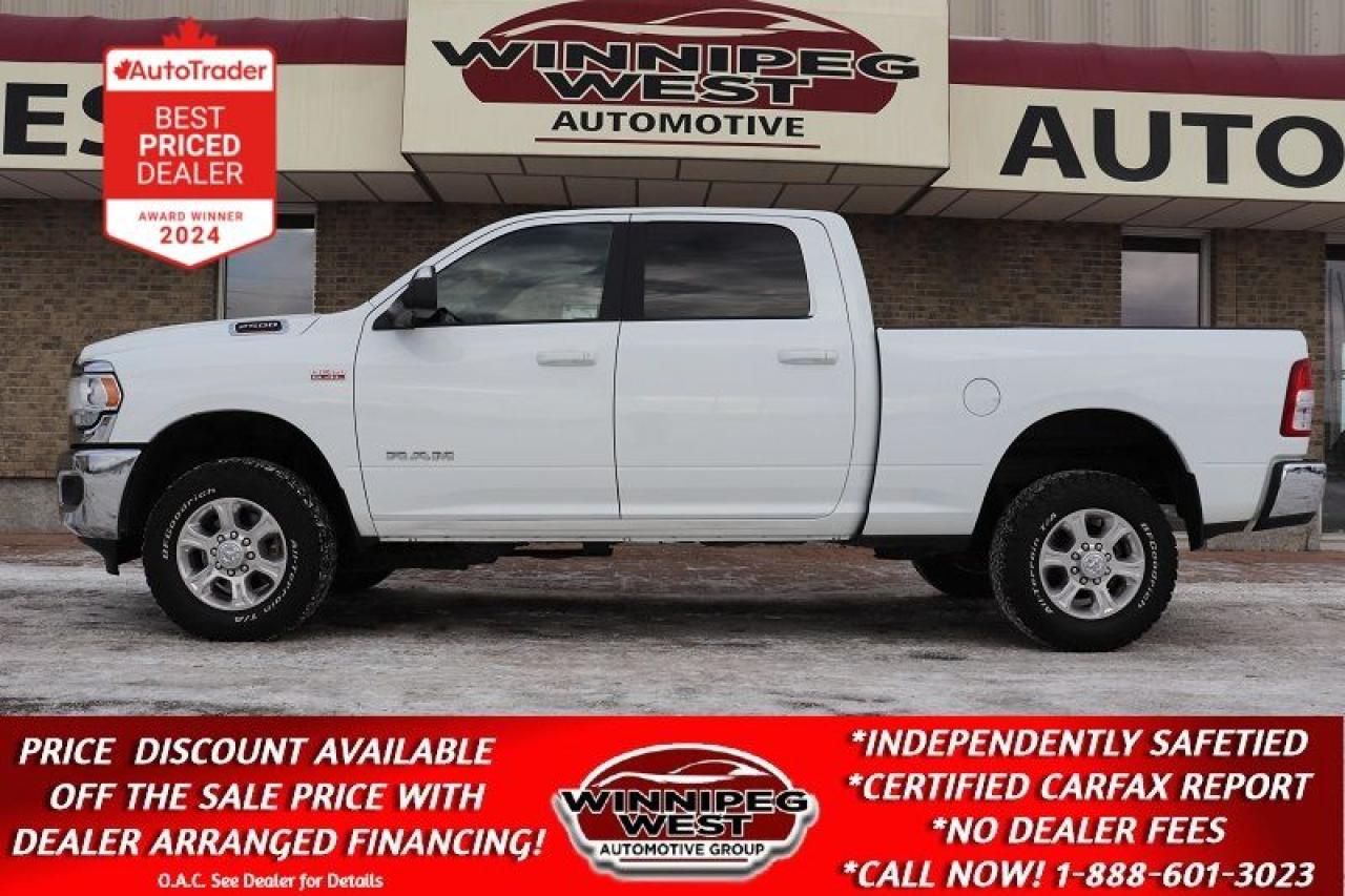 Used 2022 RAM 2500 BIG HORN 6.4L HEMI 4X4, P. SEAT, LOADED, CLEAN! for sale in Headingley, MB