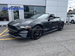 Used 2018 Ford Mustang PREMIUM, ECOBOOST, PADDLE SHIFT, CUIR for sale in Saint-Hubert, QC
