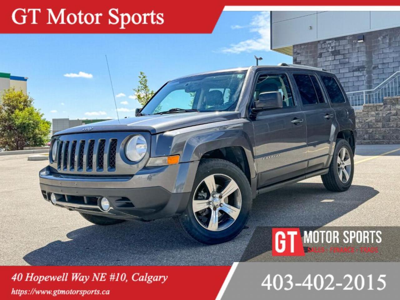 Used 2016 Jeep Patriot HIGH ATTITUDE | AWD | MOONROOF | $0 DOWN for sale in Calgary, AB