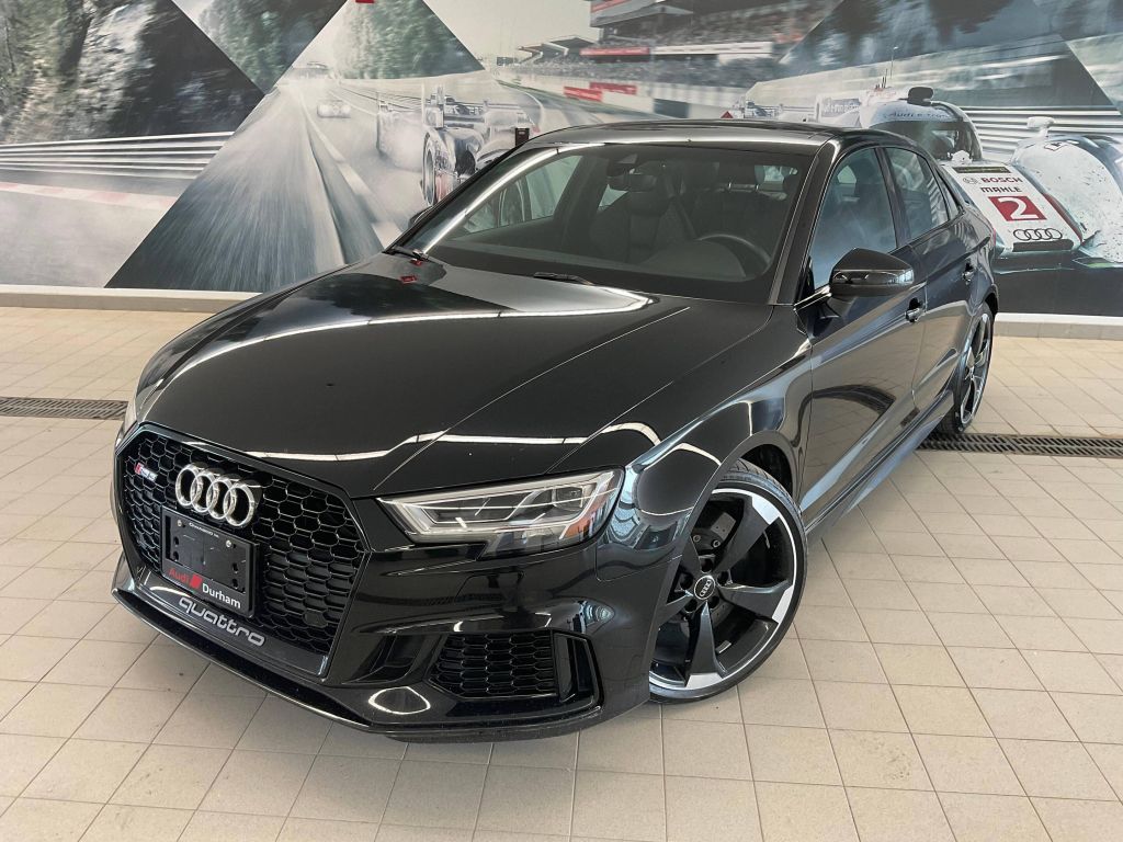 Used 2018 Audi RS 3 Sedan 2.5T + Sport Exhaust Tech Pkg Black Optics Pkg for Sale in Whitby, Ontario
