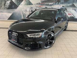Used 2018 Audi RS 3 Sedan 2.5T + Sport Exhaust | Tech Pkg | Black Optics Pkg for sale in Whitby, ON