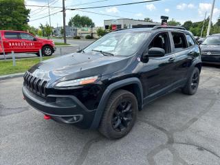 Used 2015 Jeep Cherokee Trailhawk ( 4x4 AWD - ROULE COMME NEUF ) for sale in Laval, QC