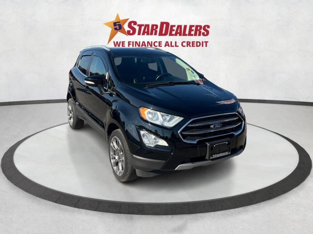 Used 2019 Ford EcoSport GS LEATHER SUNROOF CLEAN! WE FINANCE ALL CREDIT! for sale in London, ON