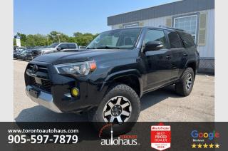 TRD OFF ROAD PREMIUM WITH NO ACCIDENTS - NO PAYMENTS UP TO 6 MONTHS O.A.C. - Finance and Save up to $2,000 - FINANCING PRICE ADVERTISED $46,900 call us for more details / NAVIGATION / KDSS SUSPENSION/REAR DIFF LOCK/CRAWL MODE/ LEATHER / SUNROOF / REAR CAMERA / HEATED SEATS / ADAPTIVE CRUISE CONTROL / LANE DEPARTURE ASSIST / Bluetooth / Power Windows / Power Locks / Power Mirrors / Keyless Entry / Cruise Control / Air Conditioning / Heated Mirrors / ABS & More <br/> _________________________________________________________________________ <br/>   <br/> NEED MORE INFO ? BOOK A TEST DRIVE ?  visit us TOACARS.ca to view over 120 in inventory, directions and our contact information. <br/> _________________________________________________________________________ <br/>   <br/> Let Us Take Care of You with Our Client Care Package Only $795.00 <br/> - Worry Free 5 Days or 500KM Exchange Program* <br/> - 36 Days/2000KM Powertrain & Safety Items Coverage <br/> - Premium Safety Inspection & Certificate <br/> - Oil Check <br/> - Brake Service <br/> - Tire Check <br/> - Cosmetic Reconditioning* <br/> - Carfax Report <br/> - Full Interior/Exterior & Engine Detailing <br/> - Franchise Dealer Inspection & Safety Available Upon Request* <br/> * Client care package is not included in the finance and cash price sale <br/> * Premium vehicles may be subject to an additional cost to the client care package <br/> _________________________________________________________________________ <br/>   <br/> Financing starts from the Lowest Market Rate O.A.C. & Up To 96 Months term*, conditions apply. Good Credit or Bad Credit our financing team will work on making your payments to your affordability. Visit www.torontoautohaus.com/financing for application. Interest rate will depend on amortization, finance amount, presentation, credit score and credit utilization. We are a proud partner with major Canadian banks (National Bank, TD Canada Trust, CIBC, Dejardins, RBC and multiple sub-prime lenders). Finance processing fee averages 6 dollars bi-weekly on 84 months term and the exact amount will depend on the deal presentation, amortization, credit strength and difficulty of submission. For more information about our financing process please contact us directly. <br/> _________________________________________________________________________ <br/>   <br/> We conduct daily research & monitor our competition which allows us to have the most competitive pricing and takes away your stress of negotiations. <br/>   <br/> _________________________________________________________________________ <br/>   <br/> Worry Free 5 Days or 500KM Exchange Program*, valid when purchasing the vehicle at advertised price with Client Care Package. Within 5 days or 500km exchange to an equal value or higher priced vehicle in our inventory. Note: Client Care package, financing processing and licensing is non refundable. Vehicle must be exchanged in the same condition as delivered to you. For more questions, please contact us at sales @ torontoautohaus . com or call us 9 0 5  5 9 7  7 8 7 9 <br/> _________________________________________________________________________ <br/>   <br/> As per OMVIC regulations if the vehicle is sold not certified. Therefore, this vehicle is not certified and not drivable or road worthy. The certification is included with our client care package as advertised above for only $795.00 that includes premium addons and services. All our vehicles are in great shape and have been inspected by a licensed mechanic and are available to test drive with an appointment. HST & Licensing Extra <br/>