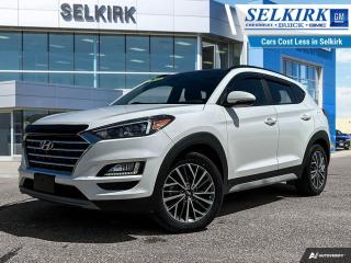 <b>Low Mileage, Leather Seats,  Sunroof,  Heated Seats,  Heated Steering Wheel,  Blind Spot Detection!</b><br> <br>    The 2019 Hyundai Tucson has been redesigned for wherever curiosity takes you. This  2019 Hyundai Tucson is fresh on our lot in Selkirk. <br> <br>The redesigned 2019 Hyundai Tucson is more than just a sport utility vehicle, its the SUV thats always up for your adventures. With innovative features to keep you connected like standard Apple CarPlay and Android Auto smartphone connectivity, capable and efficient performance and heaps of built-in safety features, its always ready when you are.This low mileage  SUV has just 46,534 kms. Its  white in colour  . It has an automatic transmission and is powered by a  181HP 2.4L 4 Cylinder Engine.  It may have some remaining factory warranty, please check with dealer for details. <br> <br> Our Tucsons trim level is 2.4L Luxury AWD. Upgrading to this all wheel drive Luxury trim over the lower Preferred trim is as great choice as you will get a power rear liftgate, leather heated seats, surround view monitoring and a second row USB port. It also includes aluminum wheels, a blind spot detection system with rear cross traffic alerts and lane change assist, a heated leather wrapped steering wheel and drive mode select. This Luxury trim also receives a 7 inch colour touch screen display with Apple CarPlay and Android Auto, LED daytime running lights, a 60/40 split rear seat, remote keyless entry with a proximity key for push button start and a rear view camera. Additional features include a panoramic sunroof, Bluetooth hands-free phone system with voice recognition, dual zone climate control, an 8 way power driver seat plus much more! This vehicle has been upgraded with the following features: Leather Seats,  Sunroof,  Heated Seats,  Heated Steering Wheel,  Blind Spot Detection,  Safety Package,  Apple Carplay. <br> <br>To apply right now for financing use this link : <a href=https://www.selkirkchevrolet.com/pre-qualify-for-financing/ target=_blank>https://www.selkirkchevrolet.com/pre-qualify-for-financing/</a><br><br> <br/><br>Selkirk Chevrolet Buick GMC Ltd carries an impressive selection of new and pre-owned cars, crossovers and SUVs. No matter what vehicle you might have in mind, weve got the perfect fit for you. If youre looking to lease your next vehicle or finance it, we have competitive specials for you. We also have an extensive collection of quality pre-owned and certified vehicles at affordable prices. Winnipeg GMC, Chevrolet and Buick shoppers can visit us in Selkirk for all their automotive needs today! We are located at 1010 MANITOBA AVE SELKIRK, MB R1A 3T7 or via phone at 204-482-1010.<br> Come by and check out our fleet of 60+ used cars and trucks and 200+ new cars and trucks for sale in Selkirk.  o~o