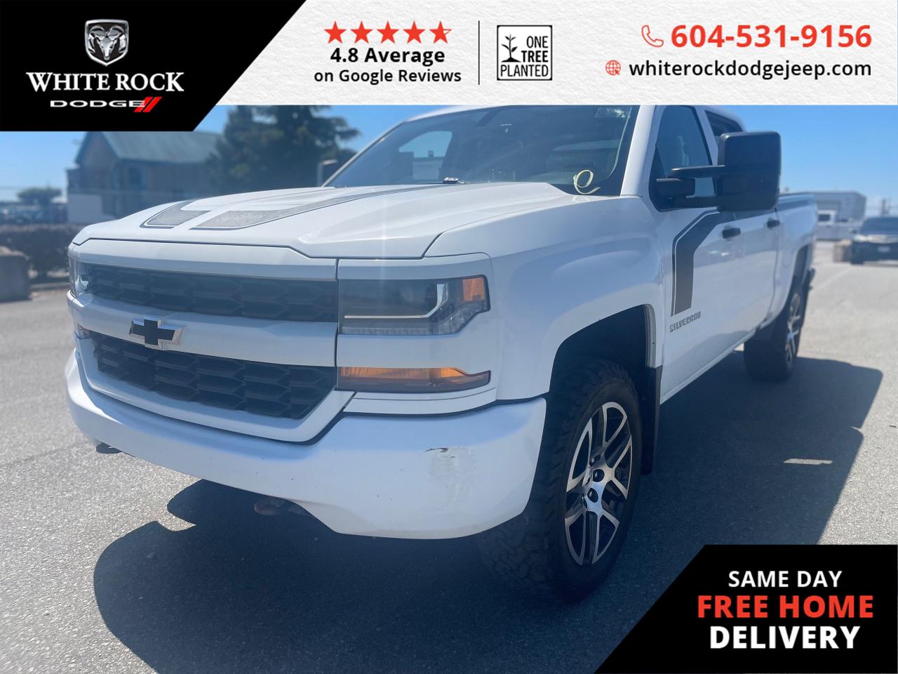 Used 2018 Chevrolet Silverado 1500 Silverado Custom for sale in Surrey, BC