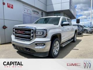 Used 2018 GMC Sierra 1500 Crew Cab SLT E-ASSIST * HEATED LEATHER * NAVIGATION * for sale in Edmonton, AB