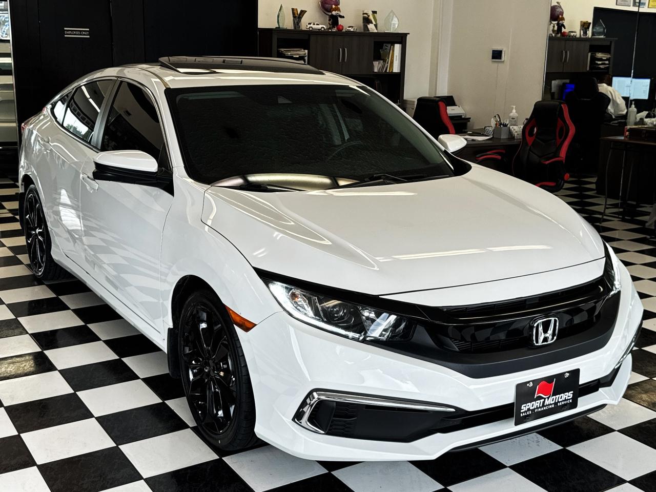 2019 Honda Civic EX+Roof+New Tires+Black Alloys+Tinted+CLEAN CARFAX - Photo #8