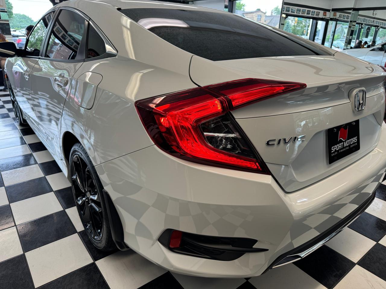 2019 Honda Civic EX+Roof+New Tires+Black Alloys+Tinted+CLEAN CARFAX - Photo #40