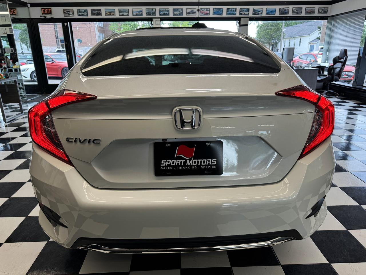 2019 Honda Civic EX+Roof+New Tires+Black Alloys+Tinted+CLEAN CARFAX - Photo #6