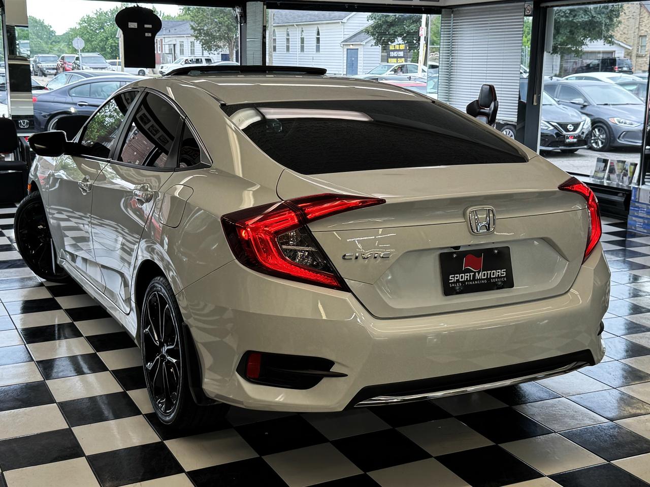 2019 Honda Civic EX+Roof+New Tires+Black Alloys+Tinted+CLEAN CARFAX - Photo #14