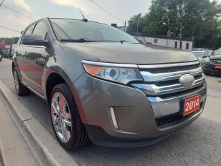 Used 2014 Ford Edge Limited-AWD-BK UP CAME-NAVI-BLUETOOTH-AUX-ALLOYS for sale in Scarborough, ON