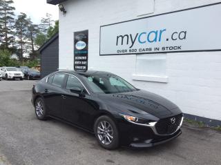Used 2020 Mazda MAZDA3 GX LOW MILEAGE!! LEATHER. HEATED SEATS. PWR GROUP. KEYLESS ENTRY. A/C. for sale in North Bay, ON