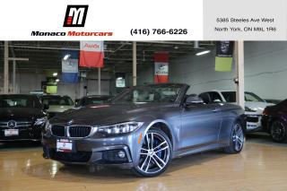 Used 2018 BMW 4 Series 440i xDrive - M PERFORMAN|CABRIOLET|BLINDSPOT|NAVI for sale in North York, ON