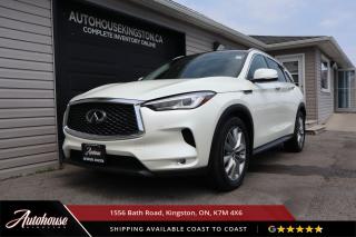 Used 2021 Infiniti QX50 Luxe PANO MOONROOF - DOUBLE TOUCH SCREEN DISPLAY - AWD for sale in Kingston, ON