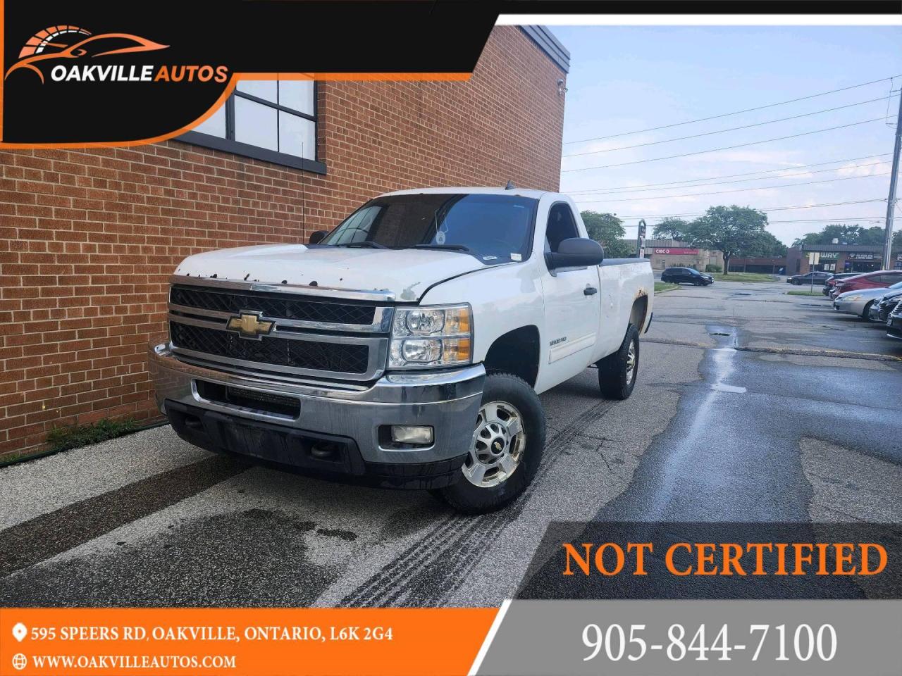 Used 2011 Chevrolet Silverado 2500 HD 2WD Reg Cab 133.7