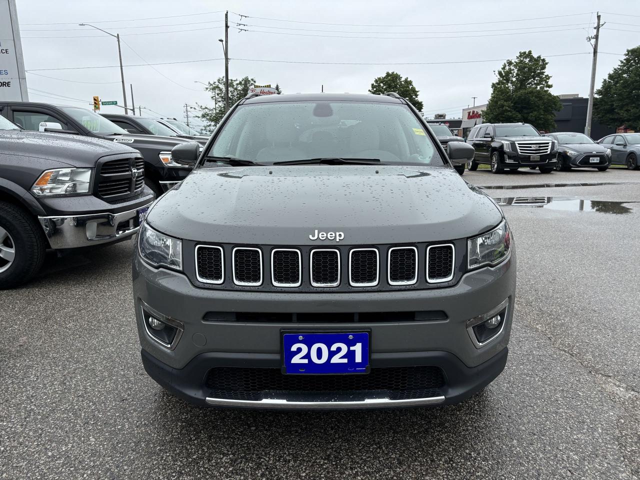 2021 Jeep Compass Limited 4x4 ~Bluetooth ~Backup Camera ~Leather Photo4