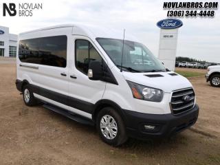 <b>Ford Co-Pilot360,  Remote Keyless Entry,  Streaming Audio,  4G LTE,  Air Conditioning!</b><br> <br> Check out our great inventory of pre-owned vehicles at Novlan Brothers!<br> <br>   No matter what your business needs are, this Ford Transit was designed to do it with grace. This  2020 Ford Transit Passenger Wagon is fresh on our lot in Paradise Hill. <br> <br>This Ford Transit Wagon is designed to maximize your efficiency while keeping all of your passengers extremely happy. Youll be impressed by how this Transit Passenger effortlessly glides down the road, in a way no truck-based van could hope to match. Its more like a family sedan than a full-size rig. With maximum cargo and passenger options, this Transit is sure to impress even the toughest of critic!This  van has 88,048 kms. Its  white in colour  . It has a 10 speed automatic transmission and is powered by a  310HP 3.5L V6 Cylinder Engine.  It may have some remaining factory warranty, please check with dealer for details. <br> <br> Our Transit Passenger Wagons trim level is XL. This Ford Transit Passenger Wagon comes well equipped with large door openings to make loading passengers and oversized cargo a breeze. On this XL trim, you will get Ford Co-Pilot360 featuring lane keep assist and automatic emergency braking, rubberized floor covering to easily keep the interior clean, a rear view camera to assist when backing up in tight parking spots, remote keyless entry, a multi-function display screen with streaming audio and hands free phone connectivity, FordPass Connect 4G hotspot capability, air conditioning to keep your passengers cool, electronic stability control to keep everyone safe and much more. This vehicle has been upgraded with the following features: Ford Co-pilot360,  Remote Keyless Entry,  Streaming Audio,  4g Lte,  Air Conditioning,  Stability Control,  Rear View Camera. <br> To view the original window sticker for this vehicle view this <a href=http://www.windowsticker.forddirect.com/windowsticker.pdf?vin=1FBAX2CG6LKA57305 target=_blank>http://www.windowsticker.forddirect.com/windowsticker.pdf?vin=1FBAX2CG6LKA57305</a>. <br/><br> <br>To apply right now for financing use this link : <a href=http://novlanbros.com/credit/ target=_blank>http://novlanbros.com/credit/</a><br><br> <br/><br>The Novlan family is owned and operated by a third generation and committed to the values inherent from our humble beginnings.<br> Come by and check out our fleet of 30+ used cars and trucks and 70+ new cars and trucks for sale in Paradise Hill.  o~o