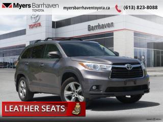 Used 2015 Toyota Highlander LIMITED for sale in Ottawa, ON