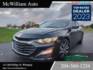 Used 2020 Chevrolet Malibu Premier 4dr Sedan Automatic I SUNROOF I BACK UP CAM I LEATHER HEATED&COOL SEATS- for sale in Winnipeg, MB