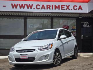 Great Condition, Locally Owned and Serviced Hyundai Accent SE Hatchback. Equipped with a Sunroof, Heated Seats, Cruise Control, Power Group, A/C, Alloy Wheels, LED Lights, Fog Lights