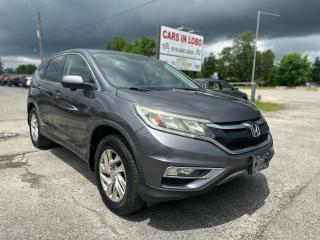 <p><span style=font-size: 14pt;><strong>2015 HONDA CR-V EX-L! </strong></span></p><p><span style=font-size: 14pt;><strong>COMES CERTIFIED , LEATHER , SUNROOF , HEATED SEATS , NO ACCIDENTS! </strong></span></p><p> </p><p> </p><p><span style=font-size: 14pt;><strong>CARS IN LOBO LTD. (Buy - Sell - Trade - Finance) <br /></strong></span><span style=font-size: 14pt;><strong style=font-size: 18.6667px;>Office# - 519-666-2800<br /></strong></span><span style=font-size: 14pt;><strong>TEXT 24/7 - 226-289-5416</strong></span></p><p><span style=font-size: 12pt;>-> LOCATION <a title=Location  href=https://www.google.com/maps/place/Cars+In+Lobo+LTD/@42.9998602,-81.4226374,15z/data=!4m5!3m4!1s0x0:0xcf83df3ed2d67a4a!8m2!3d42.9998602!4d-81.4226374 target=_blank rel=noopener>6355 Egremont Dr N0L 1R0 - 6 KM from fanshawe park rd and hyde park rd in London ON</a><br />-> Quality pre owned local vehicles. CARFAX available for all vehicles <br />-> Certification is included in price unless stated AS IS or ask about our AS IS pricing<br />-> We offer Extended Warranty on our vehicles inquire for more Info<br /></span><span style=font-size: small;><span style=font-size: 12pt;>-> All Trade ins welcome (Vehicles,Watercraft, Motorcycles etc.)</span><br /><span style=font-size: 12pt;>-> Financing Available on qualifying vehicles <a title=FINANCING APP href=https://carsinlobo.ca/fast-loan-approvals/ target=_blank rel=noopener>APPLY NOW -> FINANCING APP</a></span><br /><span style=font-size: 12pt;>-> Register & license vehicle for you (Licensing Extra)</span><br /><span style=font-size: 12pt;>-> No hidden fees, Pressure free shopping & most competitive pricing</span></span></p><p><span style=font-size: small;><span style=font-size: 12pt;>MORE QUESTIONS? FEEL FREE TO CALL (519 666 2800)/TEXT </span></span><span style=font-size: 18.6667px;>226-289-5416</span><span style=font-size: small;><span style=font-size: 12pt;> </span></span><span style=font-size: 12pt;>/EMAIL (Sales@carsinlobo.ca)</span></p>